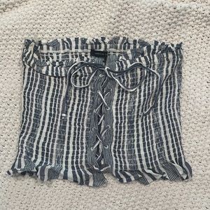 Striped American Eagle Tube Top